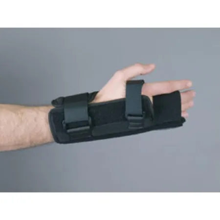 Wrist Splint with MP Block Freedom® Comfort™ Fabric / Foam Left Hand Black Small / Medium