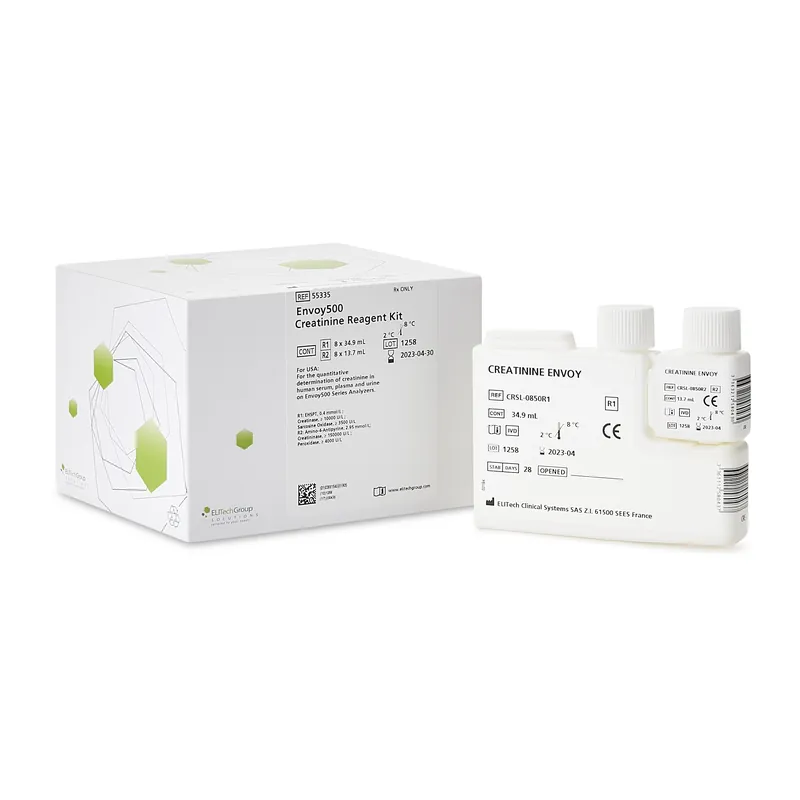 Reagent Kit Envoy® 500 General Chemistry Creatinine For Envoy 500 Chemistry Systems 784 Tests 8 X 27.5 mL