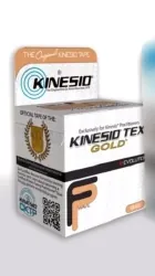 Kinesiology Tape Kinesio® Tex Gold™ FP Water Resistant Cotton 2 Inch X 4 Yard Beige NonSterile