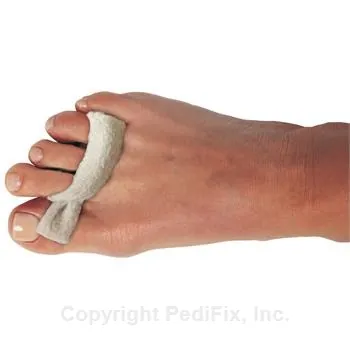 Hammer Toe Cushion ToeSnug™ Adjustable Hammer Toe Wrap™ Large Pull-On Size 10 and Up Foot
