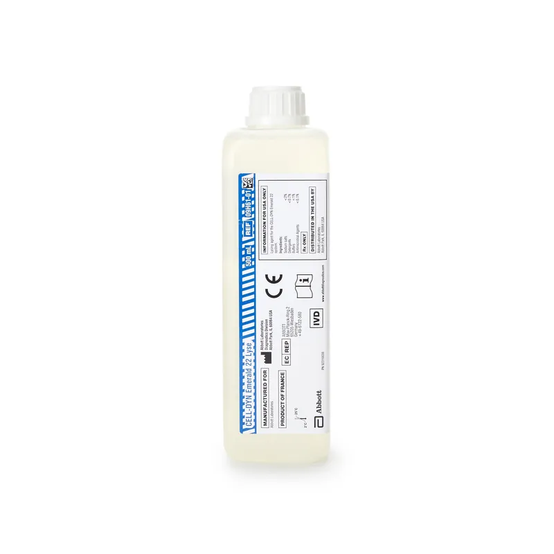 Reagent Cell-Dyn® Emerald Hematology Lysing Reagent For Cell-Dyn Emerald 22 Hematology Analyzer 500 mL