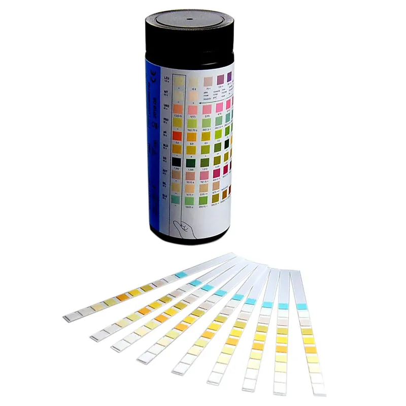 Reagent Test Strip Mission® BIO, pH, Glu, Ket, Pro For Ketone Mission 100 per Bottle
