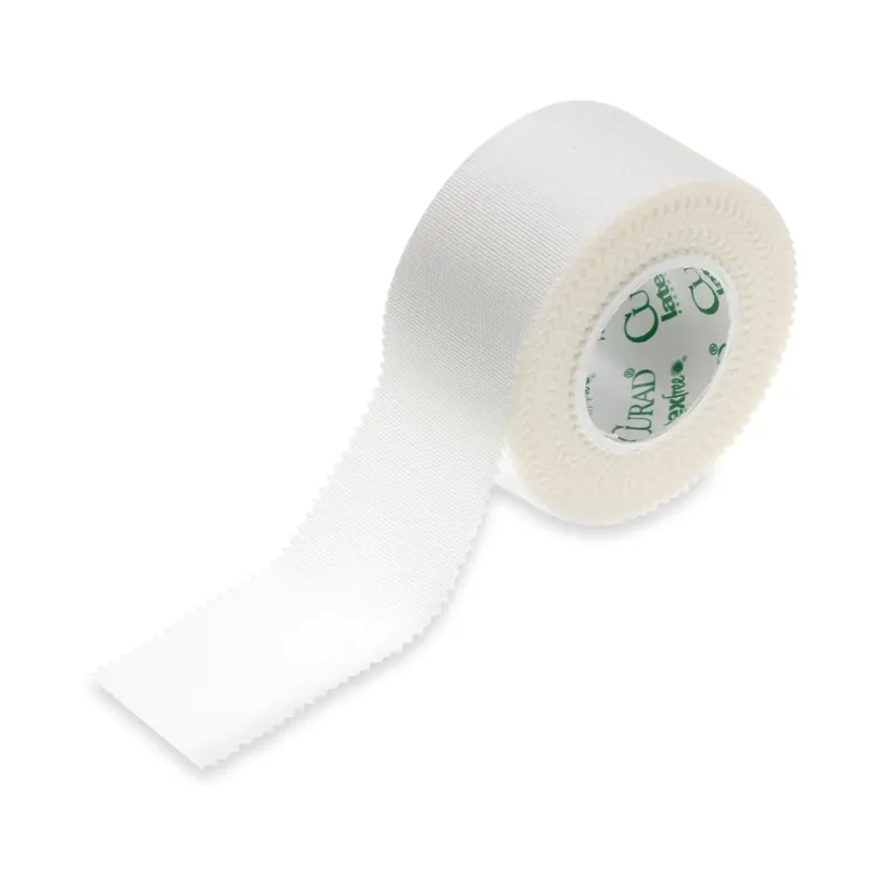 Medical Tape Curad® Water Resistant Silk-Like Cloth 1 Inch X 10 Yard White NonSterile