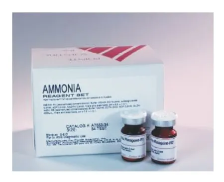 Reagent General Chemistry Ammonia Substrate: 4 X 6.5 mL, Enzyme: 4 X 2 mL