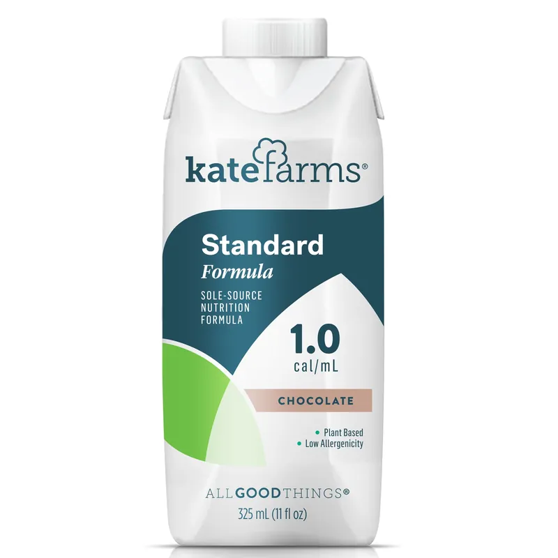 Oral Supplement Kate Farms® Standard 1.0 Chocolate Flavor Liquid 11 oz. Carton