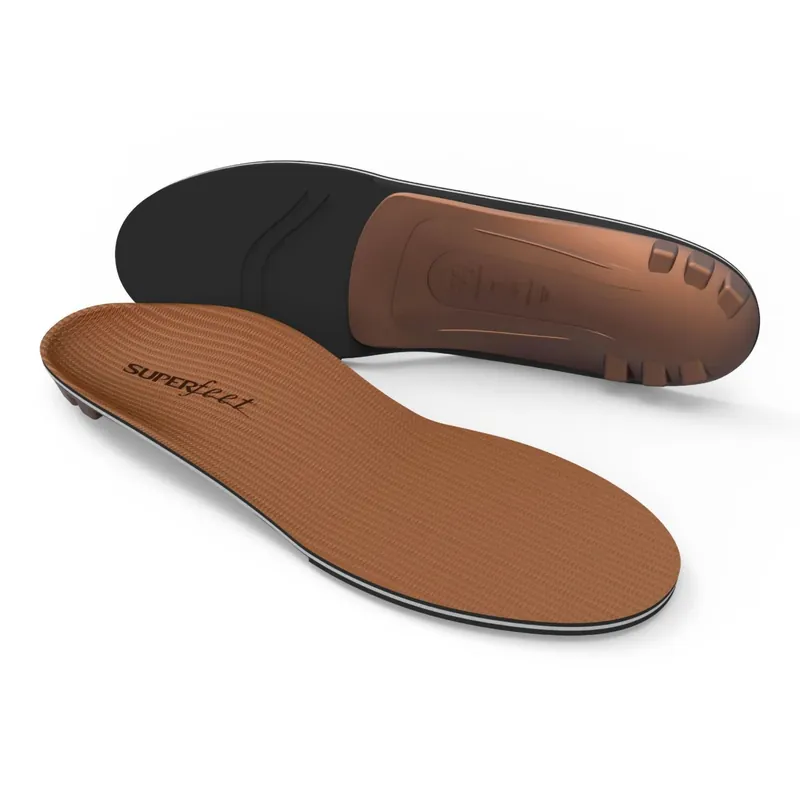 Superfeet® Copper DMP Insole Full Length Size G Foam Black / Tan Male 13-1/2 to 15