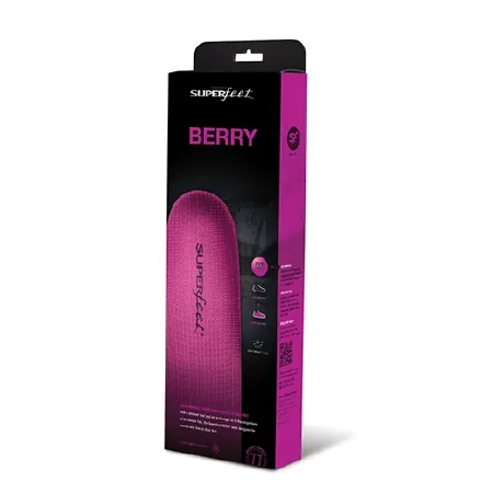 Superfeet® Insole Size B Foam Berry Child 2-1/2 to 4 / Female 4-1/2 to 6