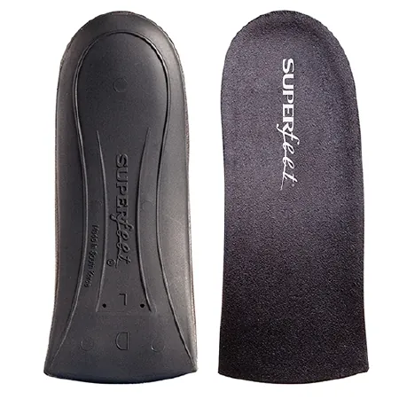 Superfeet® Insole 3/4 Length Size E Microsuede / Foam / Propolyene Female 10-1/2 to 12