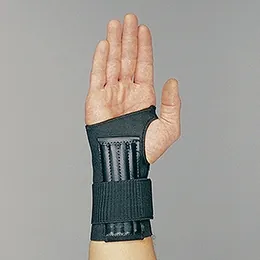 Wrist Support Ambiflex Low Profile Elastic Left or Right Hand Black Large