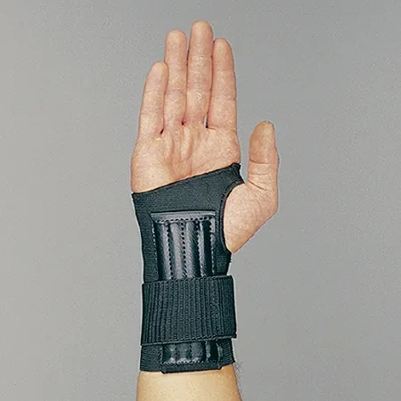 Wrist Support Ambiflex Low Profile Elastic Left or Right Hand Black Medium