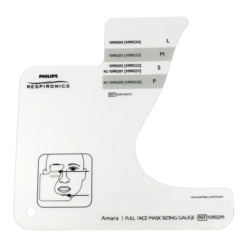 Full Face Mask Sizing Gauge