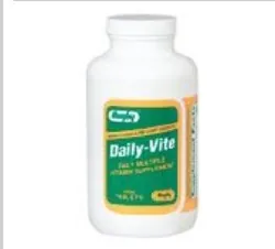 Multivitamin Supplement Rugby® Tablet 1,000 per Bottle