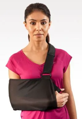 Shoulder Sling Essential Shoulder Immobilizer Large Mesh Fabric D-Ring Strap Closure Left or Right Arm