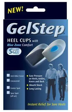 Heel Cup GelStep® Large Without Closure Male 9 to 11-1/2 / Female 10-1/2 to 12 Foot