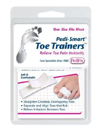 Toe Splint Pedi-Smart® Toe Trainers® One Size Fits Most Hook and Loop Closure Foot