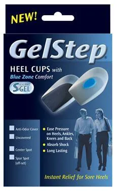 Heel Cup GelStep® Large Without Closure Male 9 to 11-1/2 / Female 10-1/2 to 12 Foot