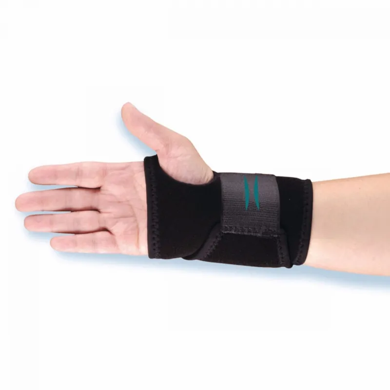 Wrist Support Whale™ Wraparound Neoprene Left Hand Black One Size Fits Most