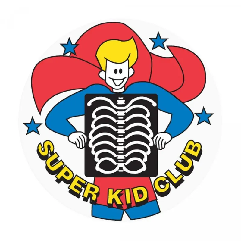 pdc® 250 per Unit Super Kid Club Sticker