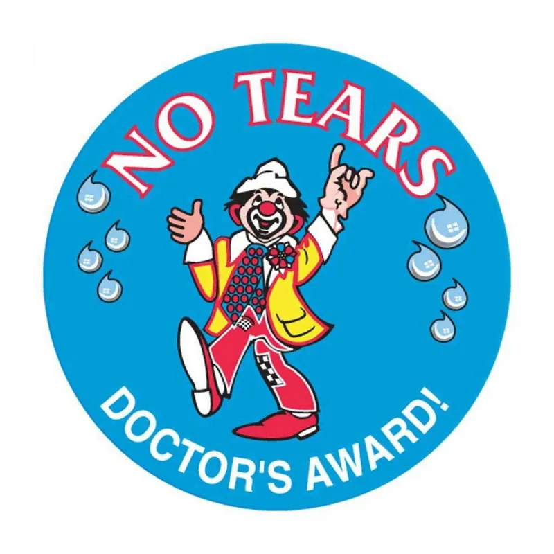 pdc® 250 per Unit No Tears Sticker