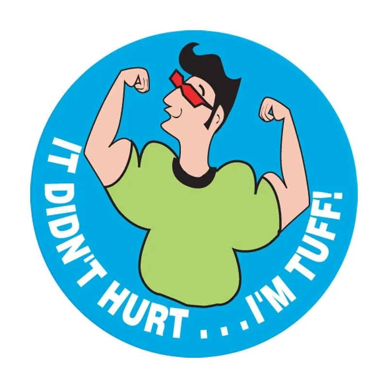 pdc® 250 per Unit It Didn’t Hurt Sticker