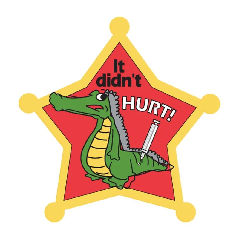 pdc® 250 per Unit It Didn’t Hurt Sticker