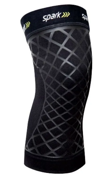 Knee Sleeve Spark Kinetic Knee Large Pull-On 16 to 18 Inch Knee Circumference Left or Right Knee
