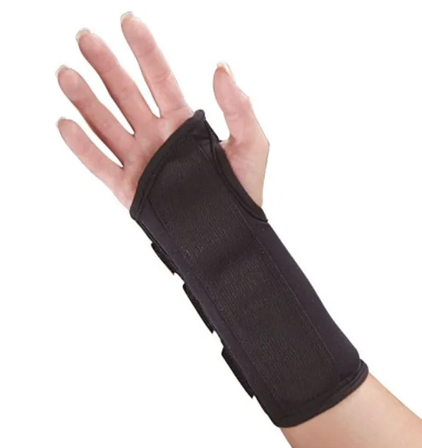 Wrist Brace Polyester Foam / Nylon / Tricot Left Hand Black X-Small