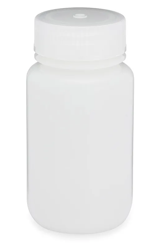 Laboratory Bottle Diamond RealSeal™ Round / Wide Mouth HDPE 125 mL (4 oz.)