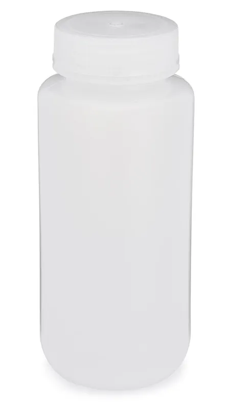 Laboratory Bottle Diamond RealSeal™ Round / Wide Mouth LDPE 500 mL (16 oz.)