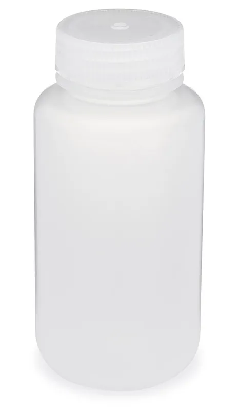 Laboratory Bottle Diamond RealSeal™ Round / Wide Mouth Polypropylene 250 mL (8 oz.)