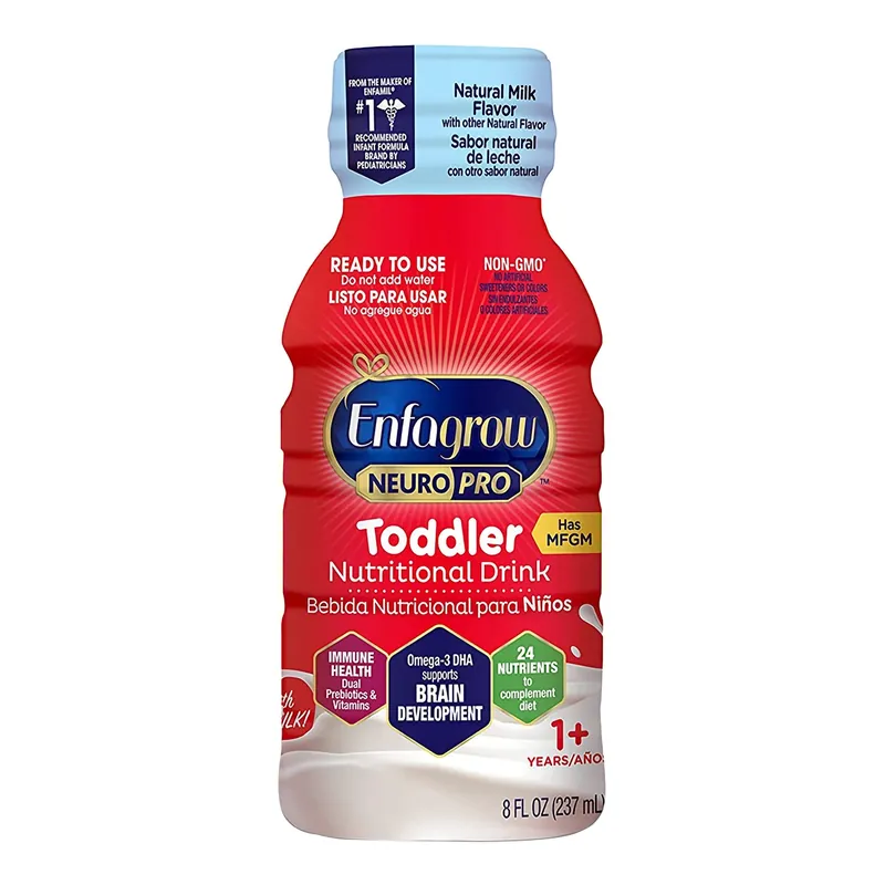 Pediatric Oral Supplement Enfagrow NeuroPro™ Toddler 8 oz. Bottle Liquid Milk-Based