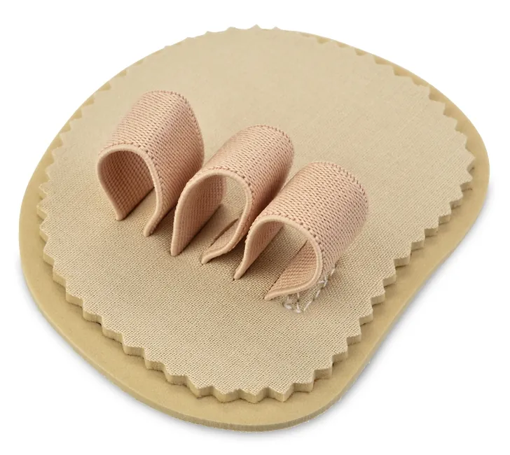 Toe Splint Silipos® Triple Loop Toe Splint One Size Fits Most Pull-On Left Foot