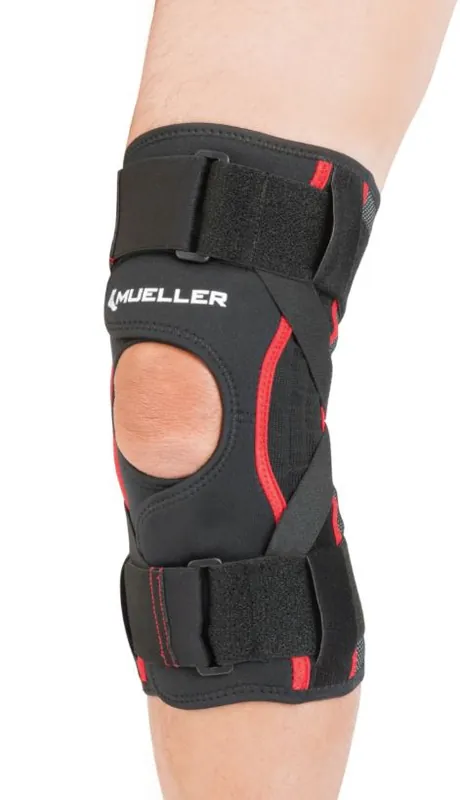 Knee Brace OmniForce® AKS-500 Small / Medium Wraparound / D-Ring / Hook and Loop Strap Closure 12 to 16 Inch Knee Circumference Left or Right Knee