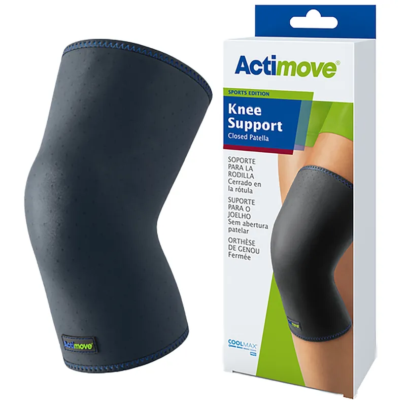 Knee Support Actimove® Sports Edition 2X-Large Pull-On 22 to 24 Inch Thigh Circumference Left or Right Knee