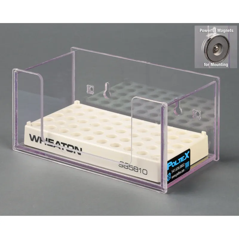 Tube Rack Hood Mount 4-1/2 X 8 Inch For Cryovial Racks