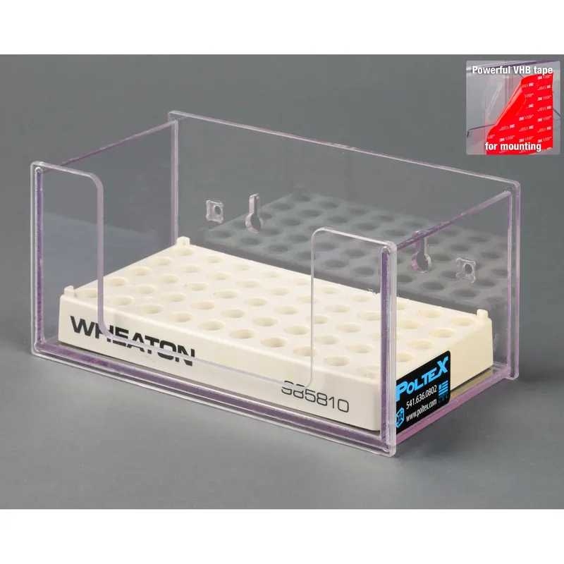 Tube Rack Hood Mount 4-1/2 X 8 Inch For Cryovial Racks
