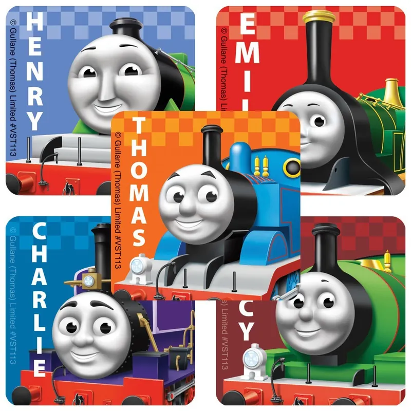 ValueStickers™ 250 per Unit Thomas the Train Sticker 1.625 Inch