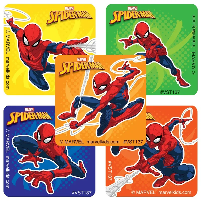 ValueStickers™ 250 per Unit Spider-Man Sticker 1.625 Inch