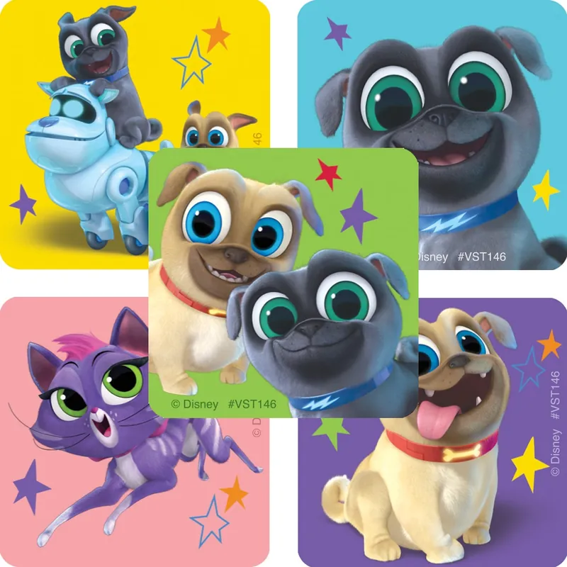 ValueStickers™ 250 per Unit Puppy Dog Pals Sticker 1.625 Inch