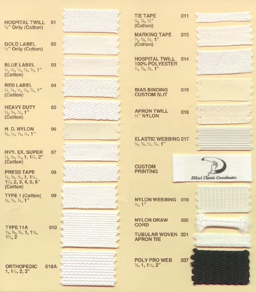Twill Tape Cotton 1/2 Inch X 72 Yard White NonSterile