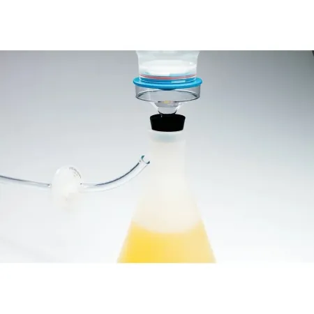 Syringe Filter Nalgene™ Inline, NonSterile, 50 mm Outer Diameter, 0.45 µm Pore Size For use with Benchtop Fermenters, In-Line Gas Filtration for Sterile Air or CO2, and to Protect Vacuum Pumps from Damage by Aqueous Solutions