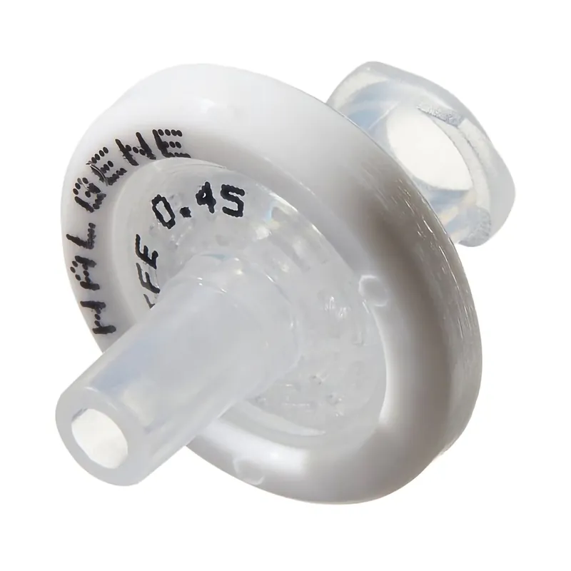 Syringe Prefilter Nalgene™ 25 mm Diameter, 1.1 µm Pore Size, NonSterile For Clarification of Small Volumes of Highly Viscous Solutions and Removal of Large Particulates