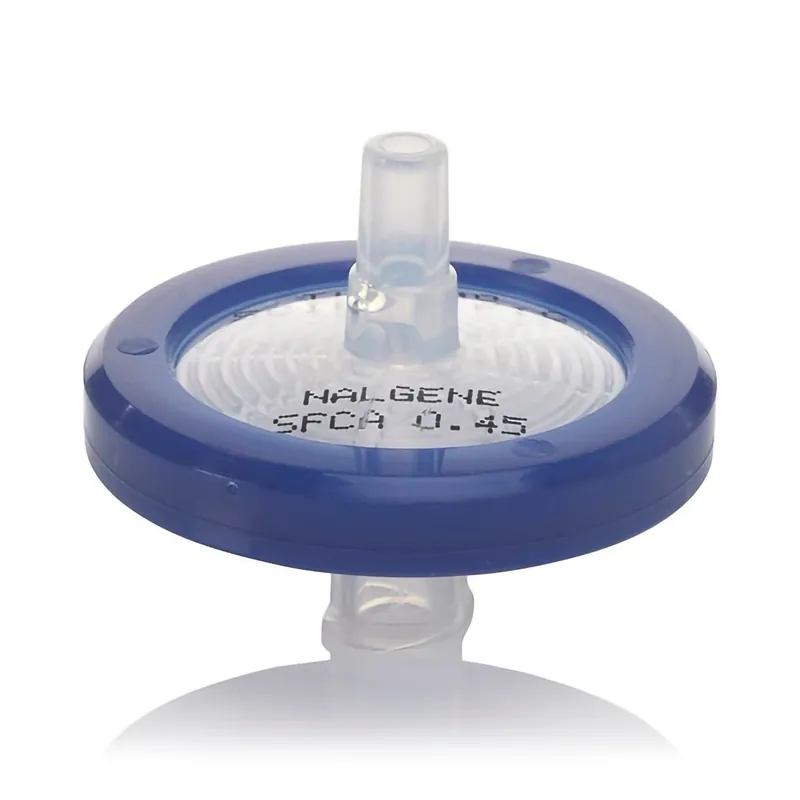 Syringe Filter Nalgene™ 25 mm Diameter, 0.45 µm Pore Size, Sterile For Sterilization and Clarification of Biological / Immunological Samples, Cell Culture Fluids, Cellular Solutions, Biological Fluids