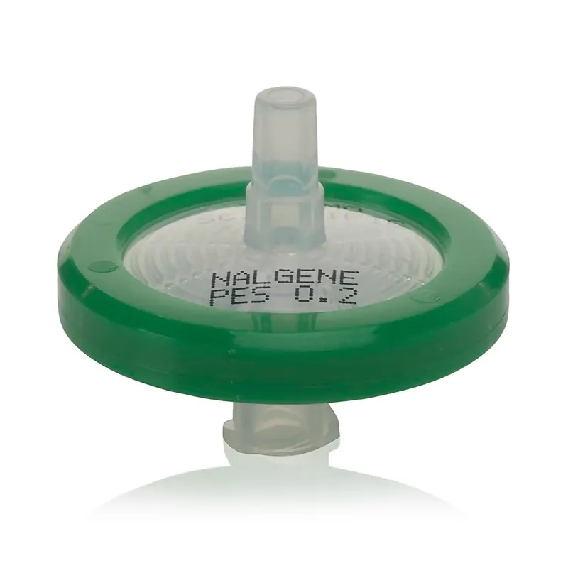 Syringe Filter Nalgene™ 25 mm Diameter, 0.2 µm Pore Size, Sterile For Sterilization and Clarification of Cell Culture Media, Serum and Additives