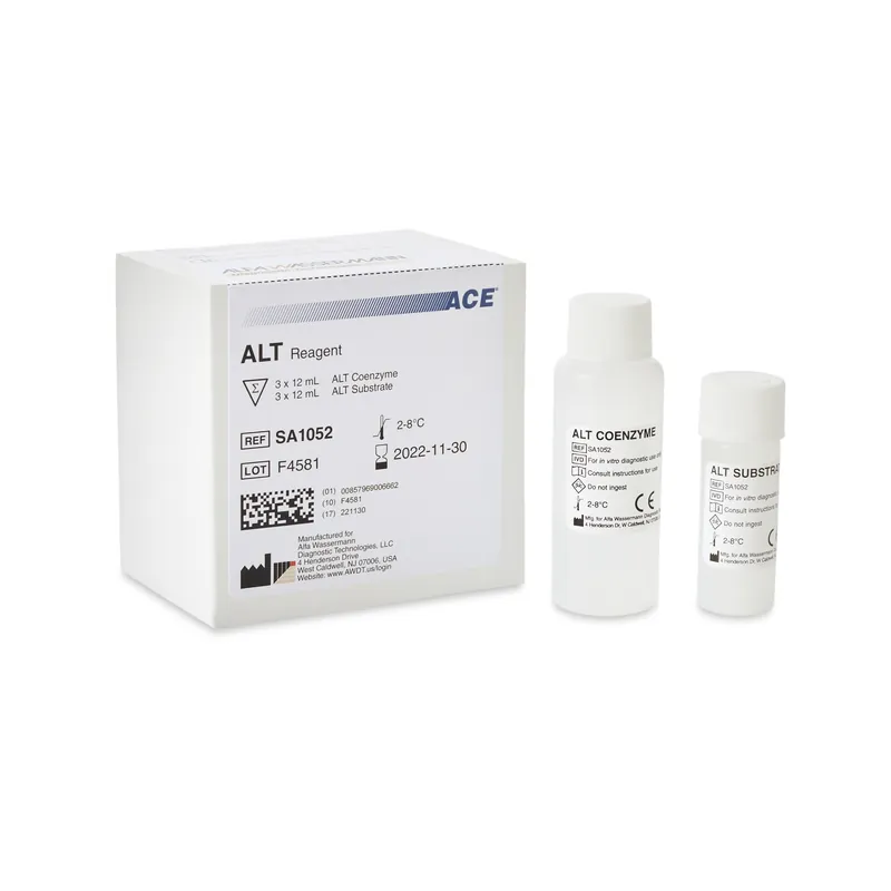 Reagent Kit Hepatic / General Chemistry Alanine Aminotransferase (ALT) For use on the ACE Axcel and ACE Alera Clinical Chemistry Systems 450 Tests