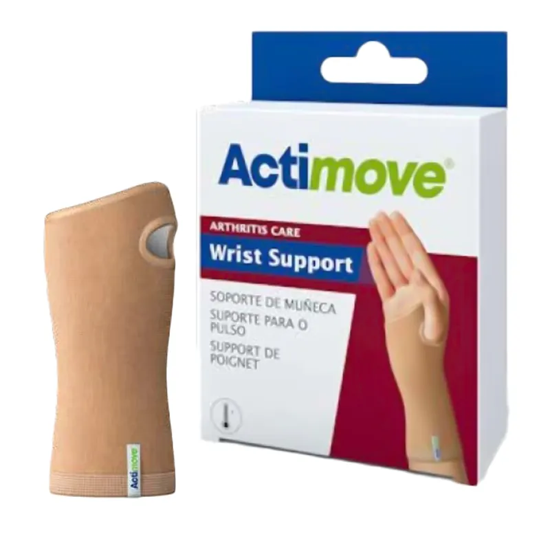 Wrist Support Actimove® Ceramic Fibers / Elastane / Polyamide / Polyester / Thermoplastic Polyurethane / Titanium Dioxide Left or Right Hand Beige Large