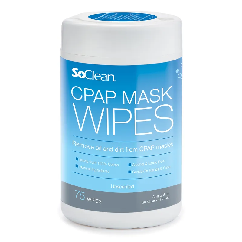 Unscented CPAP Equipment Wipes SoClean Inc CPAP Equipment