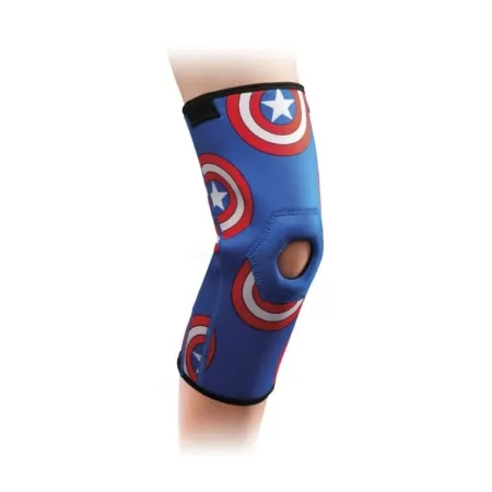 Knee Support DonJoy® Advantage Kid's Patella Knee Sleeve Featuring Marvel Youth Pull-On 12 to 13 Inch Knee Circumference Left or Right Knee