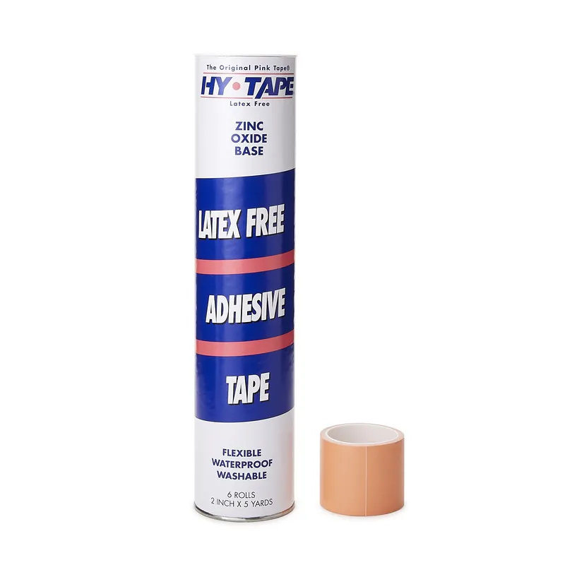 Medical Tape Hy-Tape® Waterproof Zinc Oxide Adhesive 2 Inch X 5 Yard Pink NonSterile