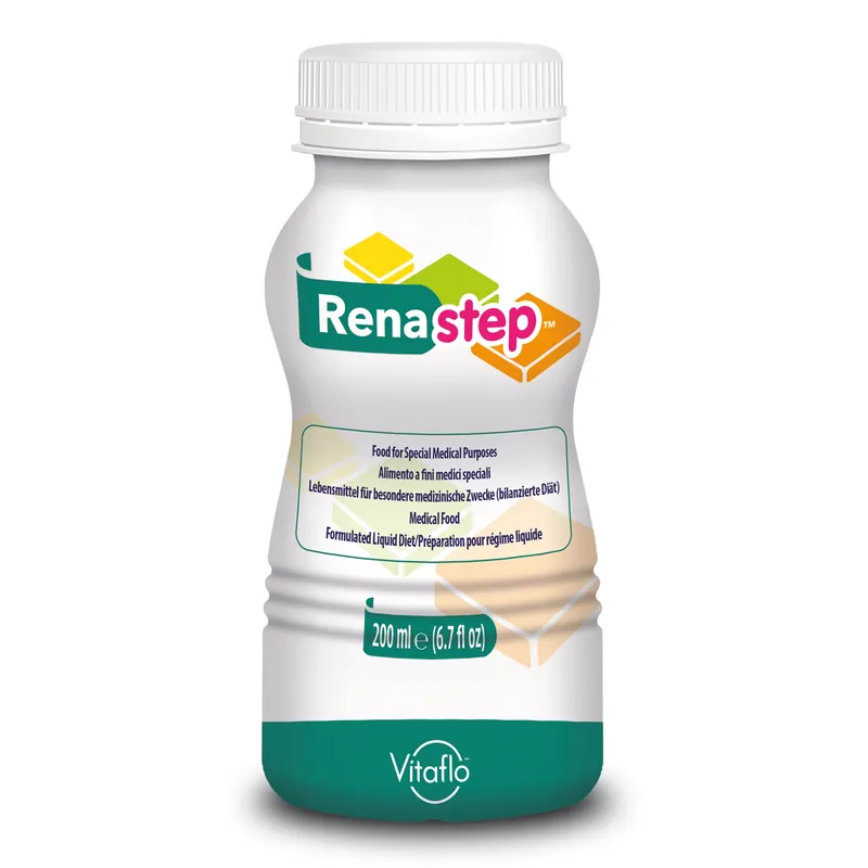 Pediatric Oral Supplement Renastep™ 6.7 oz. Bottle Liquid Kidney Disease